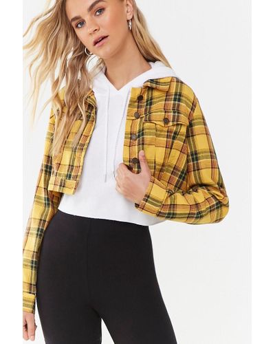 yellow and black checkered jacket