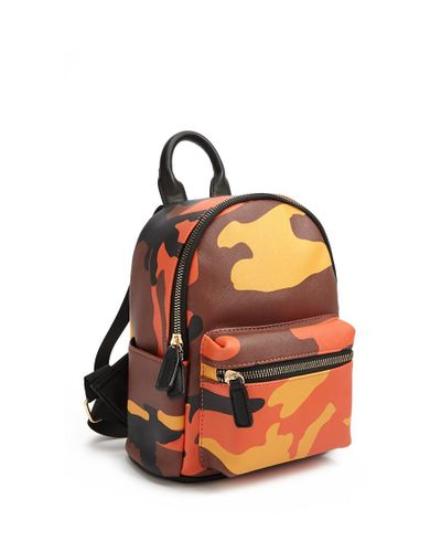 mini backpack camo