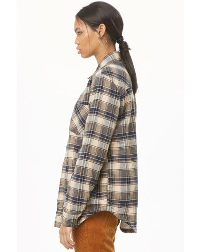 plaid fur lined jacket