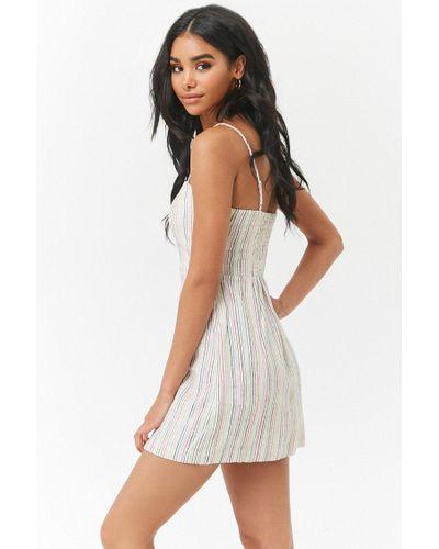 rainbow cami dress