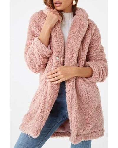 teddy jacket forever 21