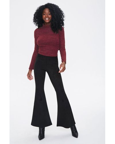 tie back turtleneck top