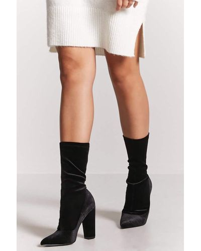 forever 21 sock booties