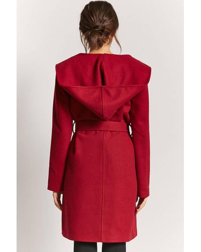 forever 21 wrap coat
