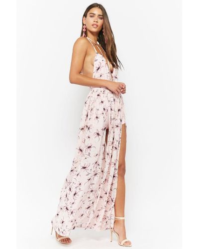 forever 21 maxi romper