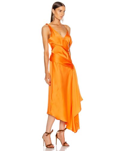 madewell texture and thread wrap dress