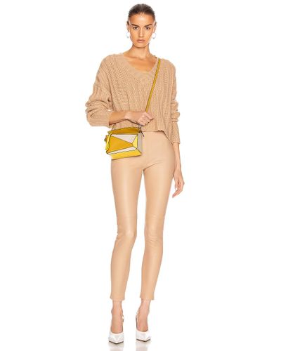 loewe mini puzzle yellow