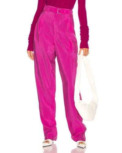 lemaire silk pants