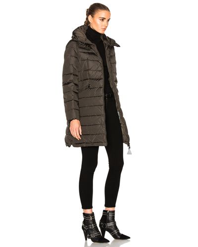 Moncler Synthetic Flammette Giubbotto Jacket in Blue - Lyst