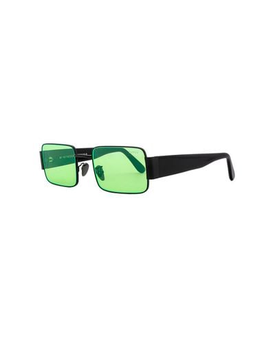 Retrosuperfuture Leather Z Acid Green Sunglasses for Men - Lyst