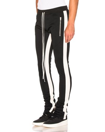 fear of god double stripe track pants