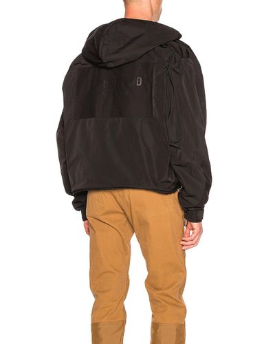 fear of god nylon full zip hoodie
