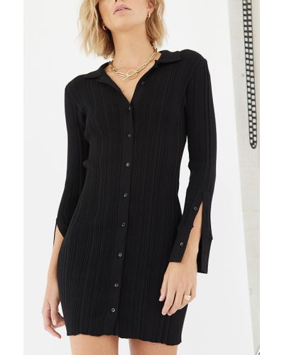 Sovere Womens Dresses | Farren Knit Polo Mini Dress In Avocado Avocado * TGH India
