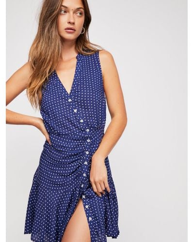 free people pippa short sleeve mini dress