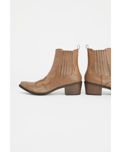 coconuts cavalier western bootie