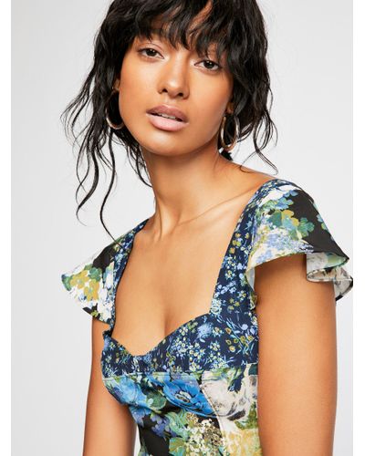 free people la fleur maxi dress