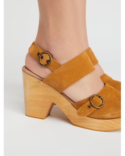 free people park circle clog