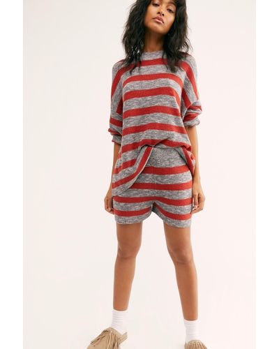 Free People Cotton Malibu Surf Set By Fp Beach in Red | Lyst