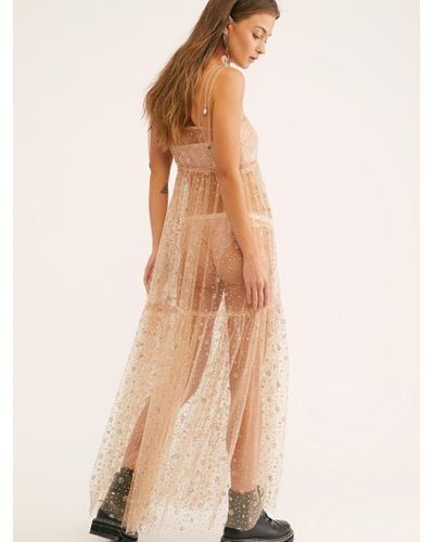 estella sparkle maxi dress