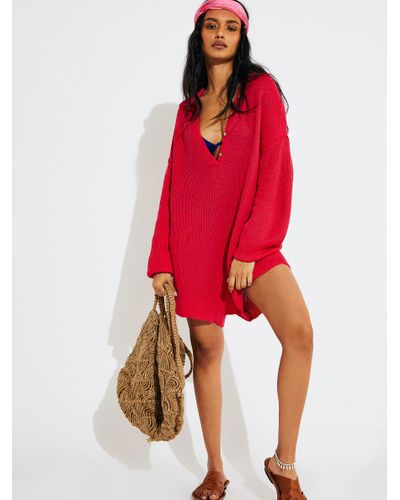 picnic sweater romper