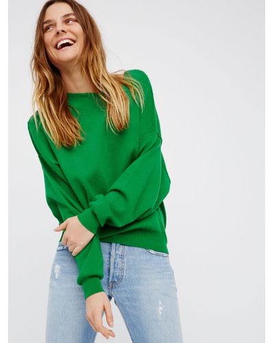 kelly green sweater