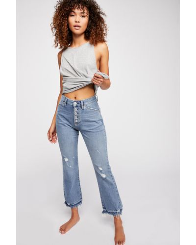 Free People Denim The Dylan High-rise Bootcut Jeans By We The Free in ...