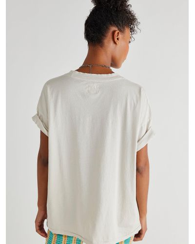 free people happy to see you tee