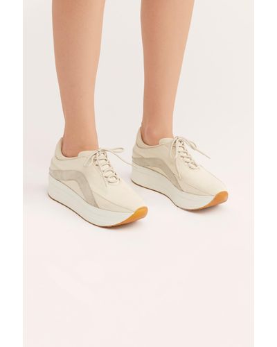 Free People Leather Casey Platform By Vagabond - Lyst