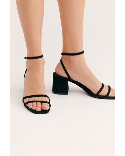 free people gabby block heel