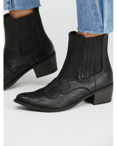 coconuts cavalier western bootie