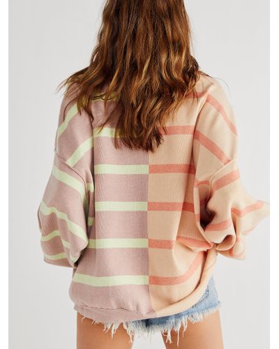 free people breton stripe pullover