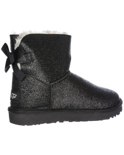 ugg boots mini bailey bow glitter