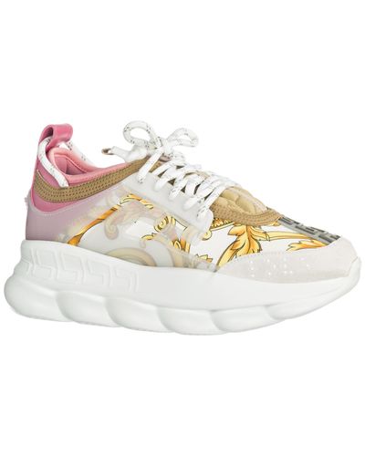 Scarpe sneakers donna chain reaction di Versace in Rosa | Lyst