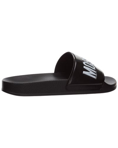 Moschino Men's Slippers Sandals Rubber in Nero (Black) for Men - Lyst