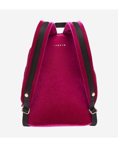 sac sandro velours