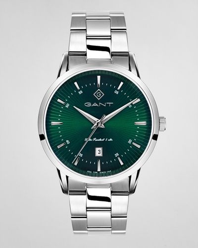 GANT Houston Wristwatch in Green for Men - Lyst