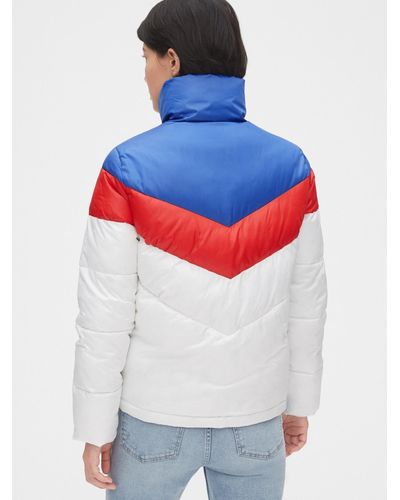 gap high shine puffer