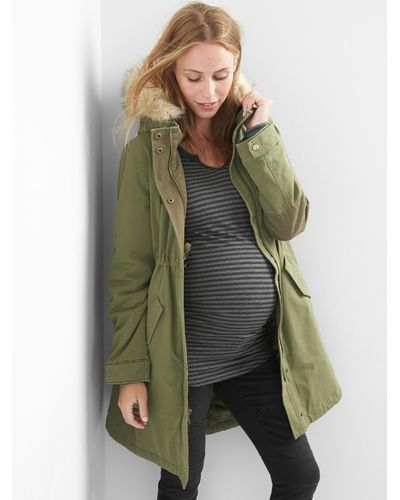 gap maternity coat