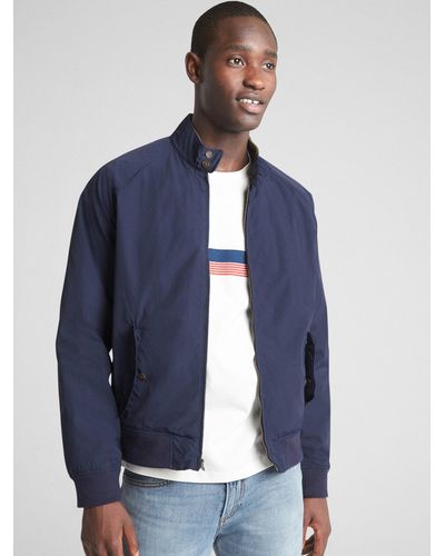 gap lightweight harrington jacket