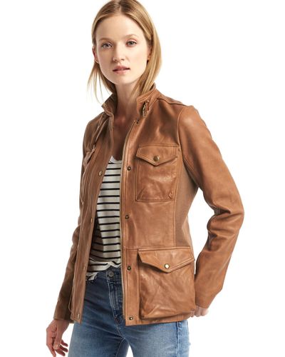 gap leather moto jacket