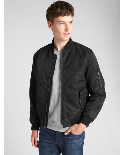 gap nylon bomber jacket