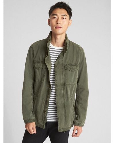 gap canvas jacket