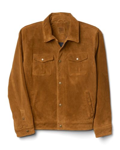 gap mens suede jacket