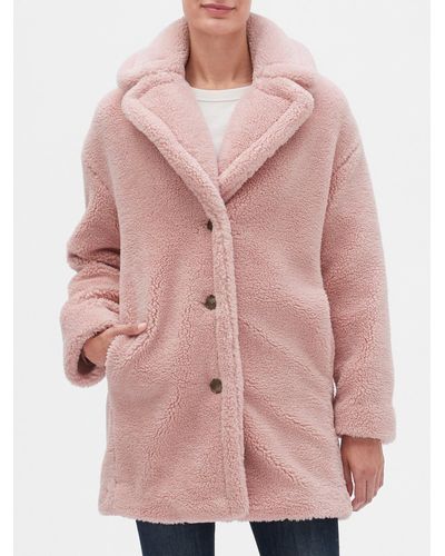 Gap factory oversized teddy coat Clearance