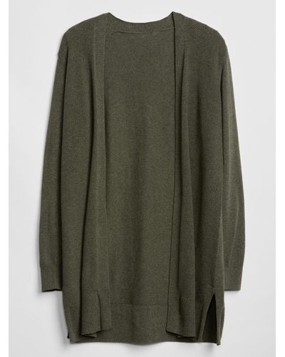 GAP Factory Cotton Longline Open-front 