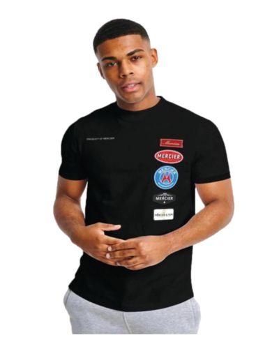 FABRIX Mercier Black Hybrid Mercier Badge T-shirt for Men | Lyst UK