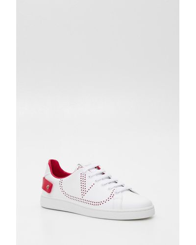 backnet calfskin sneaker