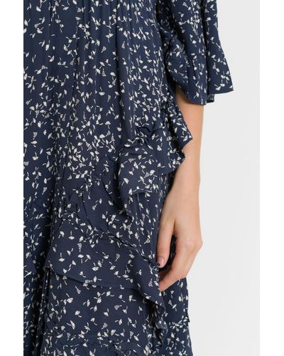 ganni barra dress