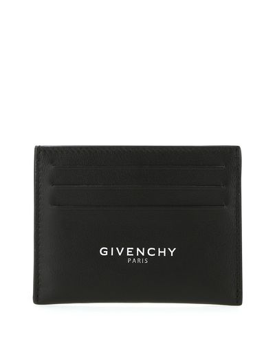 Givenchy Leather Wallet Uomo in Black for Men - Lyst
