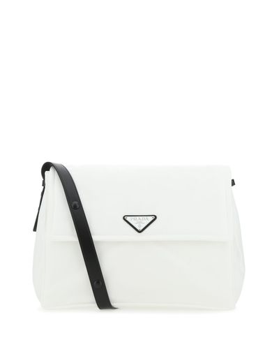 prada large padded nylon shoulder bolsa